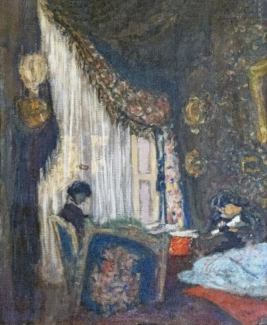 Madame Hessel alla sua finestra - Édouard Vuillard