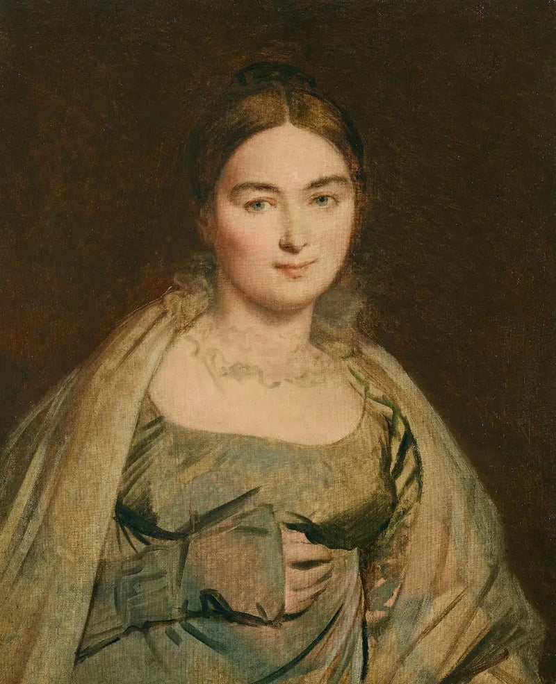 Madame Ingres, nata Madeleine Chapelle - Jean-Auguste-Dominique Ingres