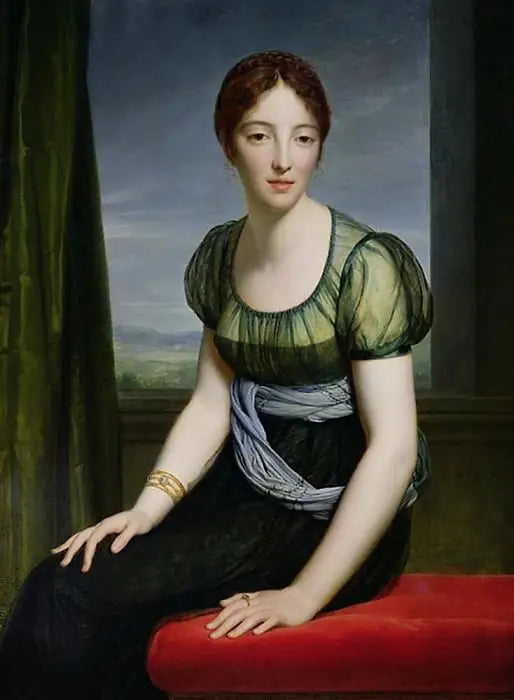Madame Regnault de Saint-Jean-d'Angély - François Gérard image 2 tableau peint à l’huile sur toile