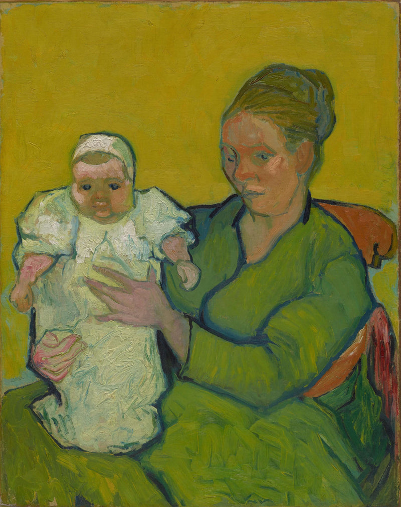 Madre Roulin con il suo bambino - Vincent van Gogh