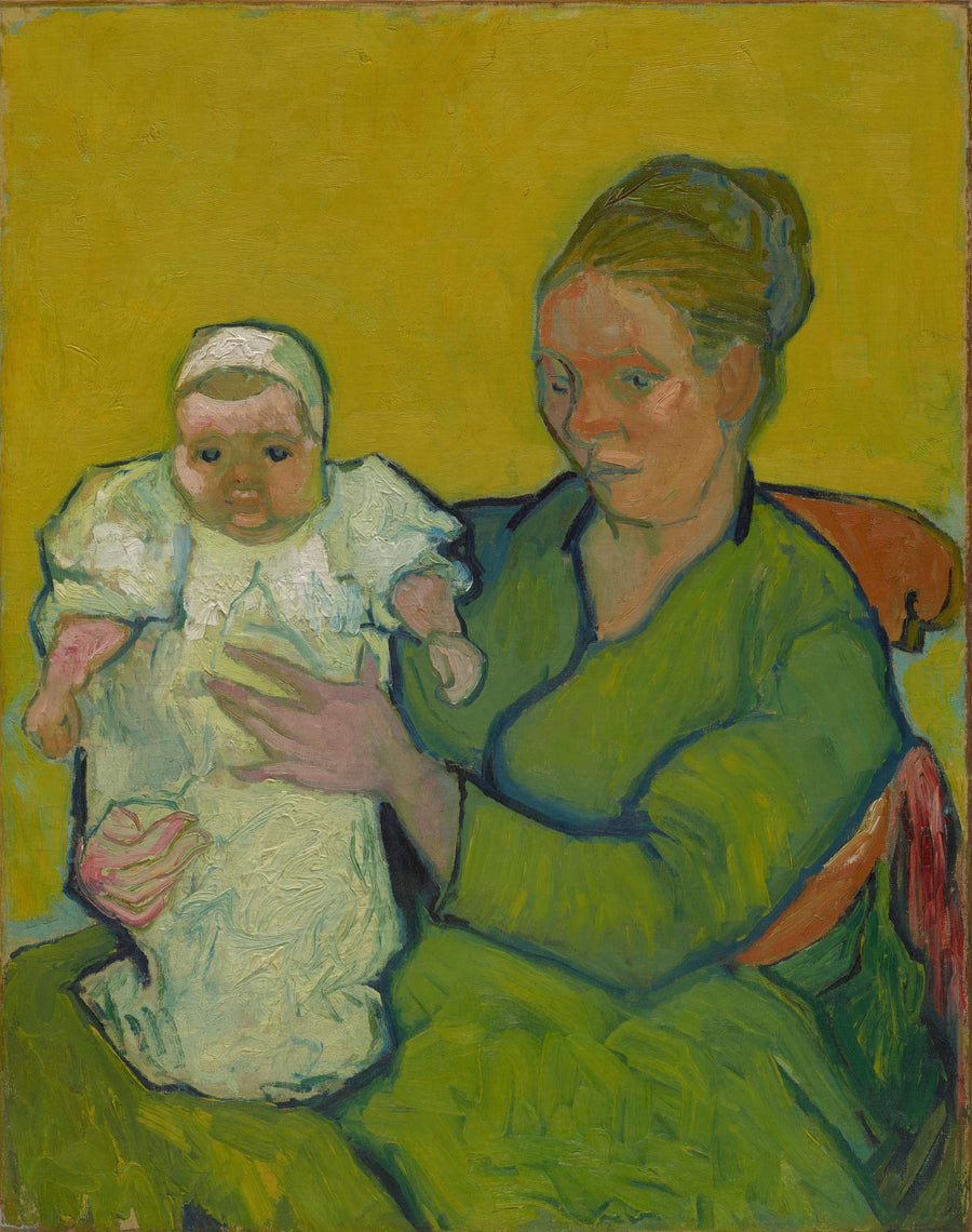 Madre Roulin con il suo bambino - Vincent van Gogh