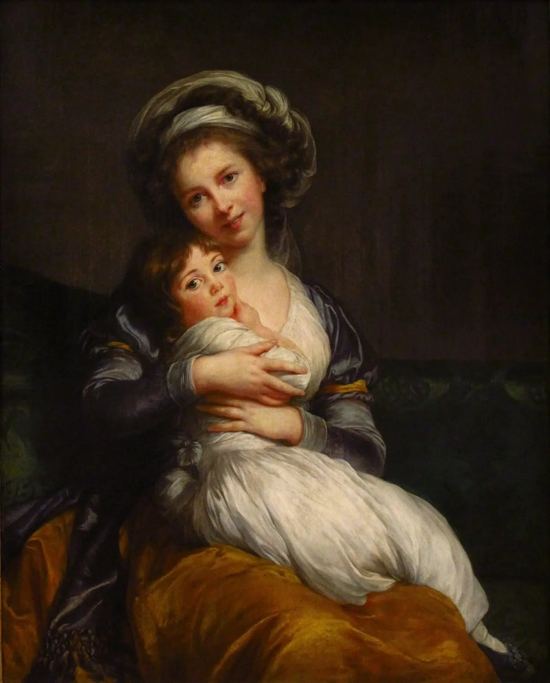 Madame Vigée Le Brun e sua figlia - Élisabeth Vigée Le Brun