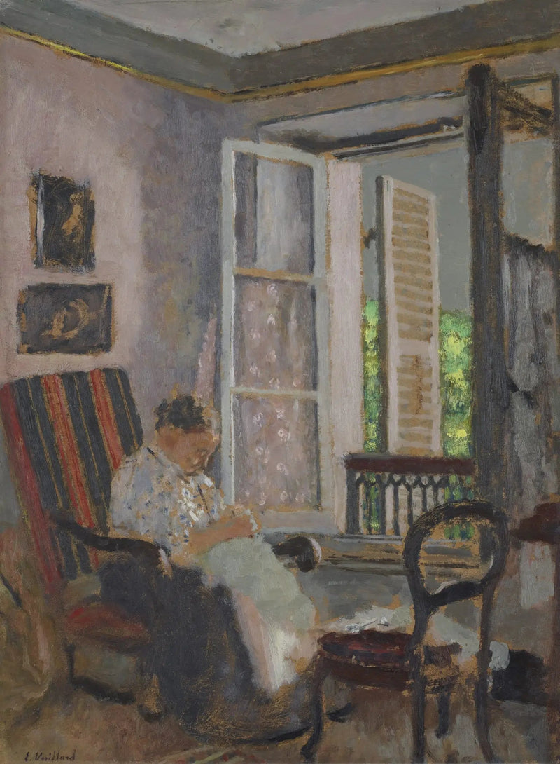 Madame Vuillard cugina, via Truffaut - Édouard Vuillard