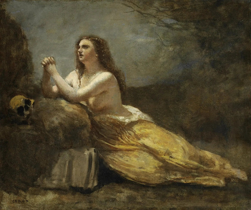 Madeleine in preghiera - Jean-Baptiste Camille Corot