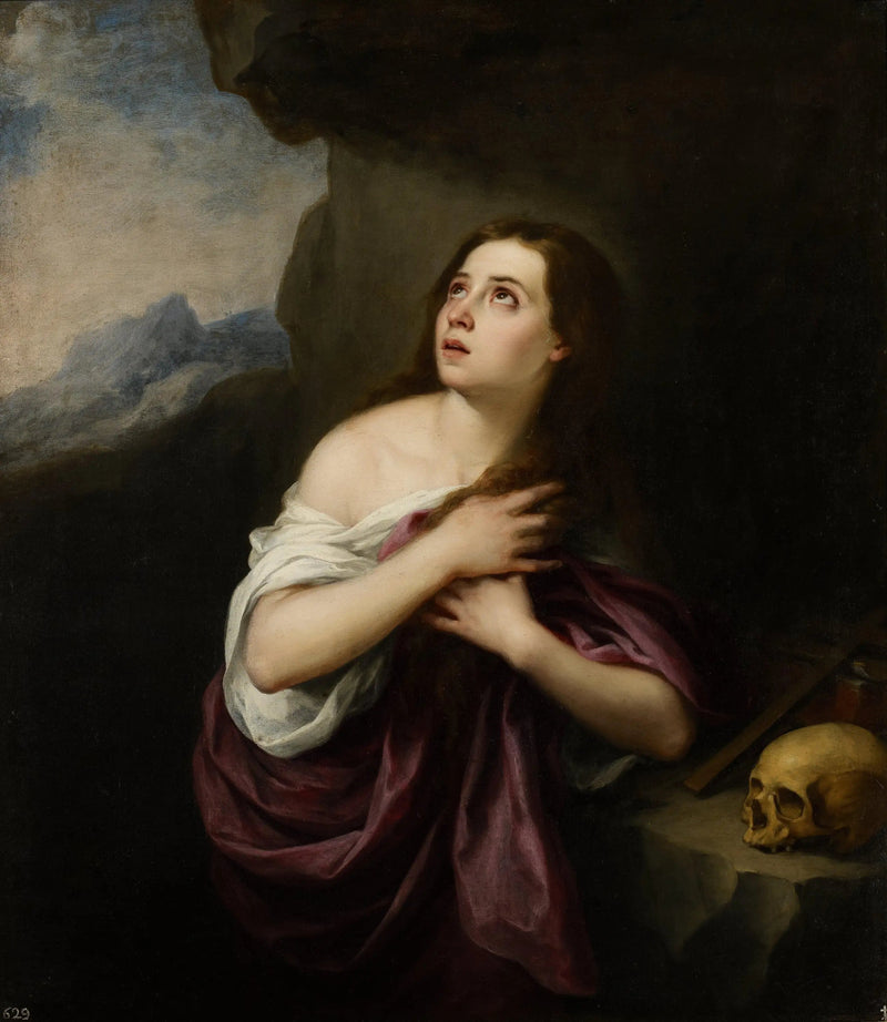 Madeleine penitente - Bartolomé Esteban Murillo