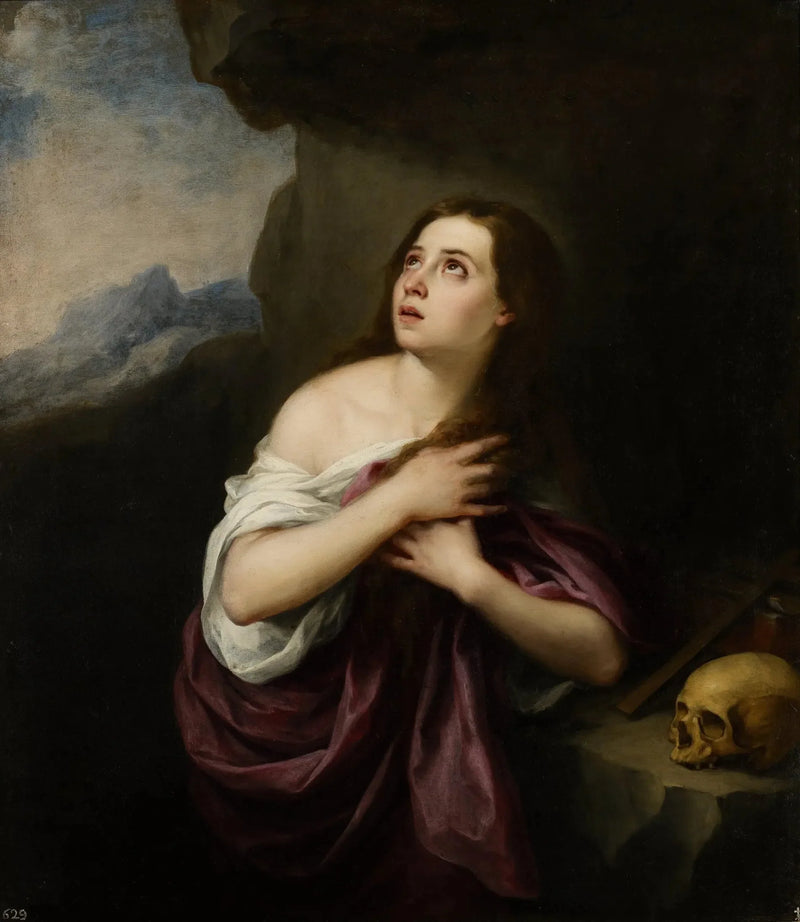 Madeleine penitente - Bartolomé Esteban Murillo