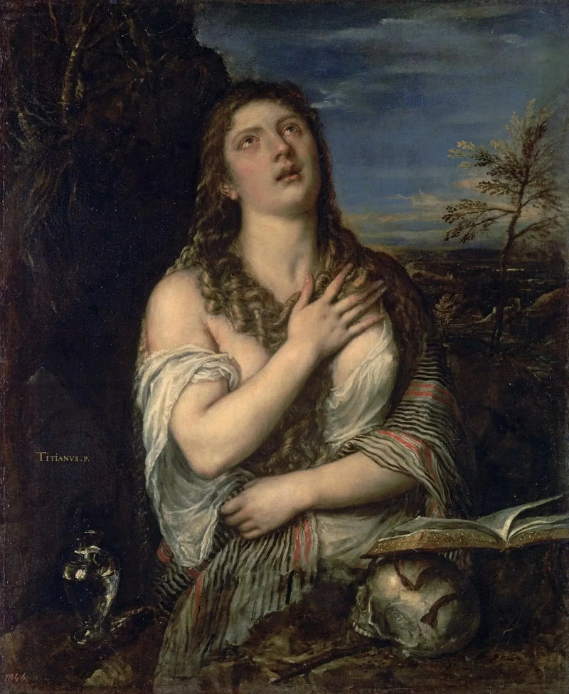 Madeleine penitente - Titian