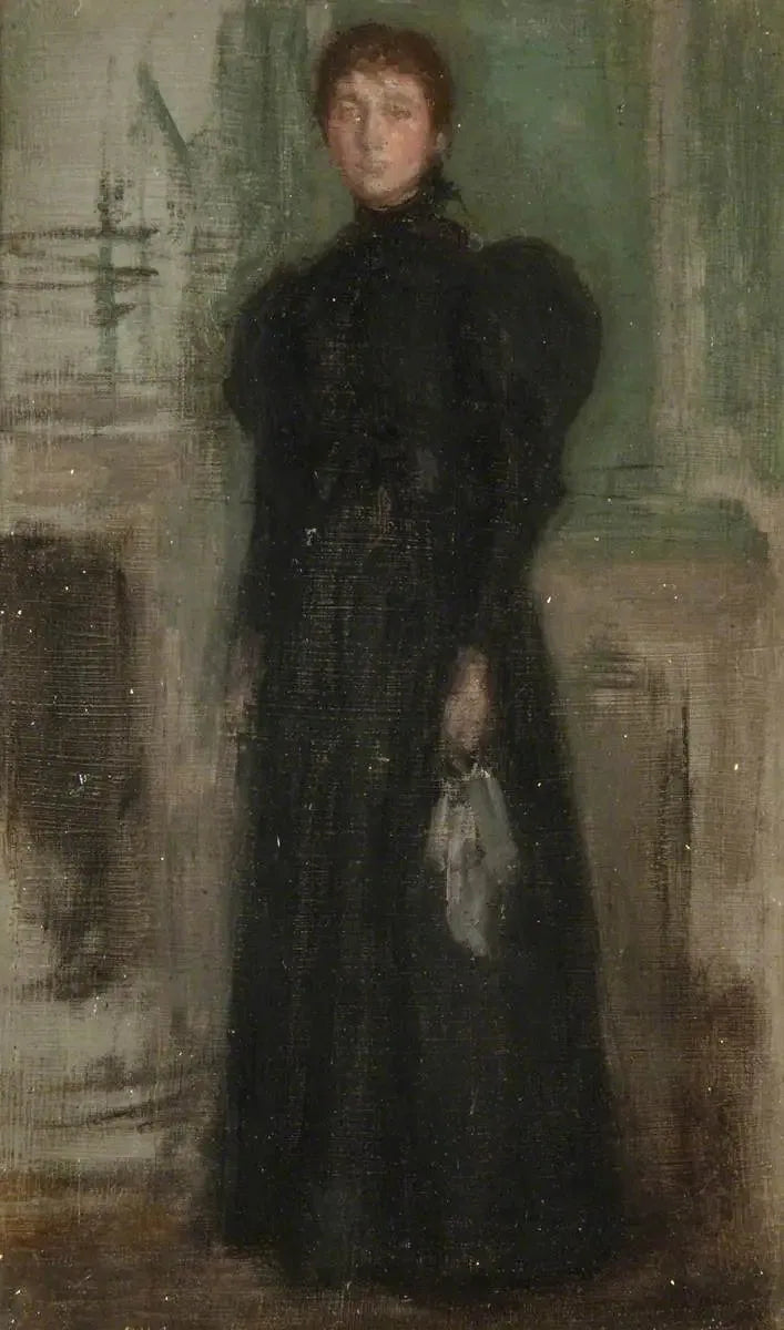 Mademoiselle Rosalind Birnie Philip in piedi - James Abbott McNeill Whistler