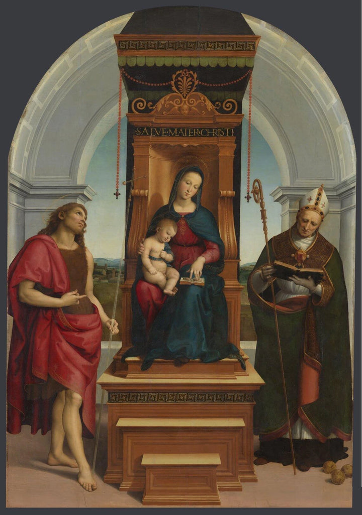 Madonna Ansidei, pala del 1505 - Raphaël