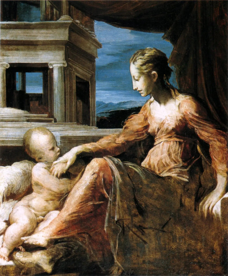 Madonna con bambino - Parmigianino