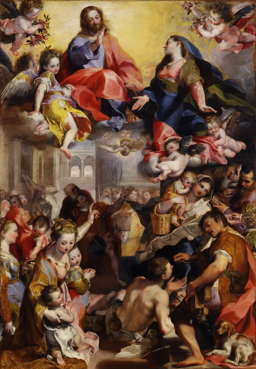 Madonna del popolo - Federico Barroci