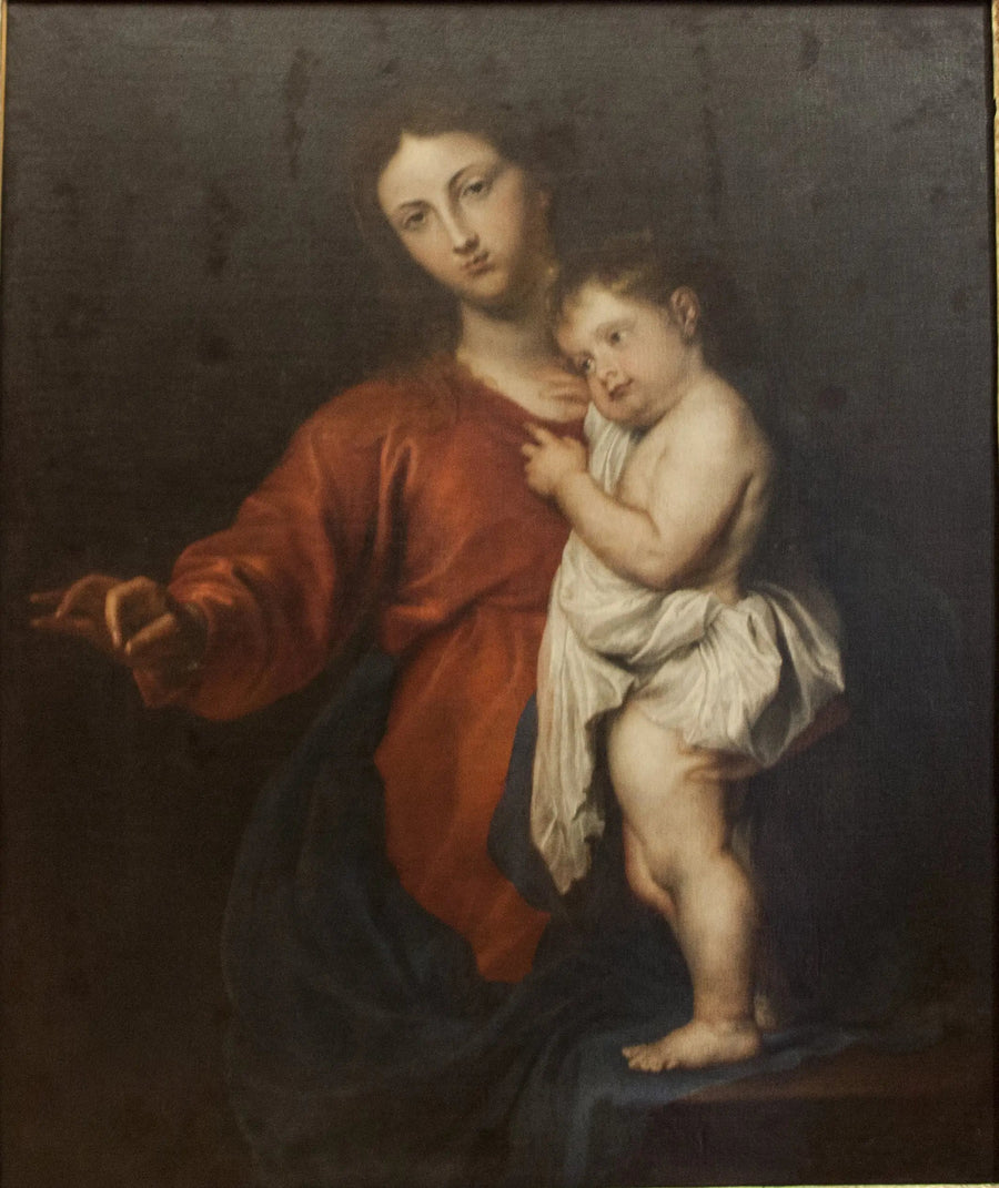 Madonna del Rosario - Antoine van Dyck