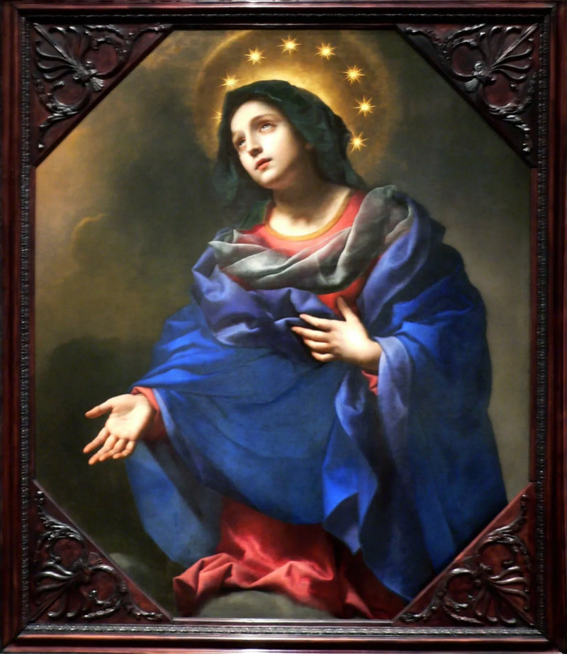 Madonna in gloria - Carlo Dolci
