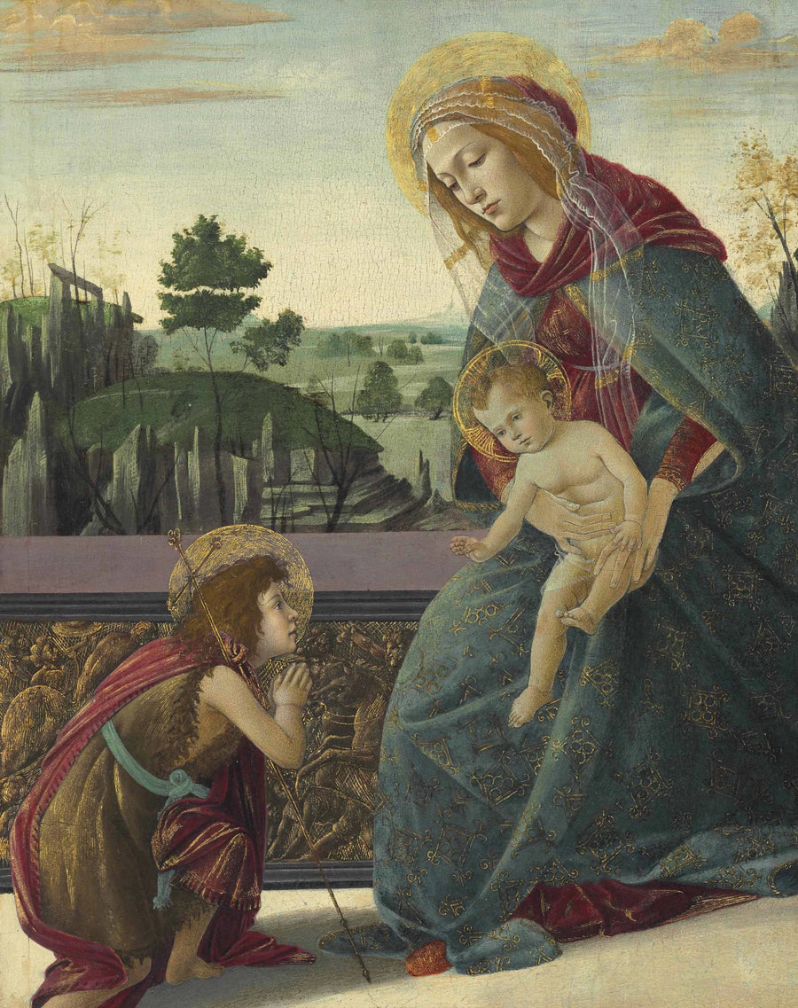 La Madone Rockefeller, vers 1493 – Sandro Botticelli