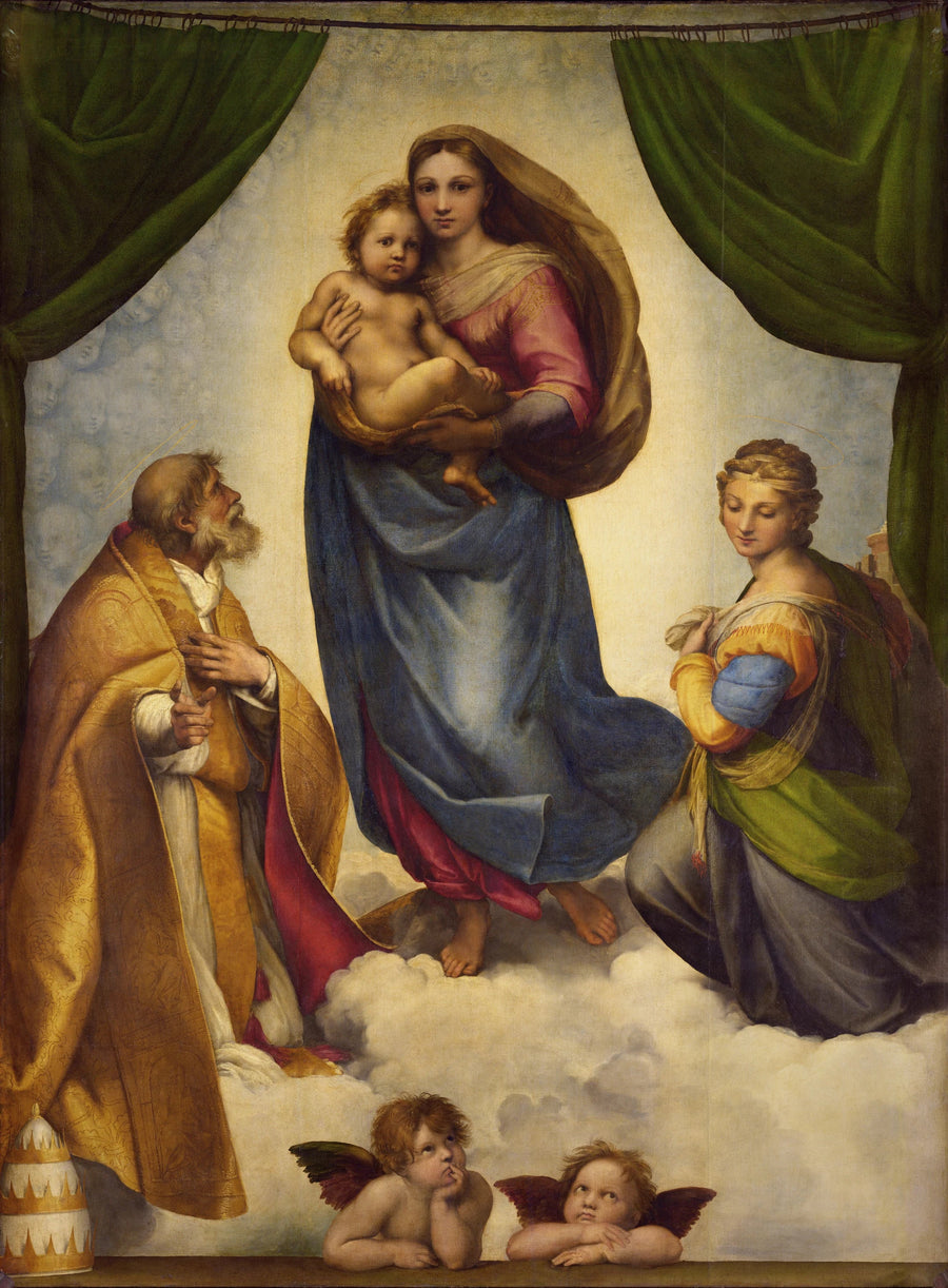 Madone Sixtine, vers 1512-1513 – Raphaël