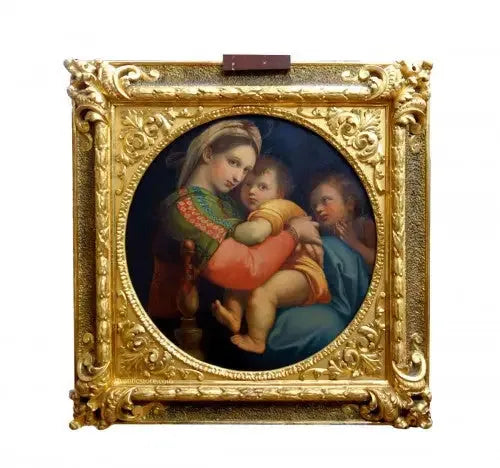 Madonna della Sedia (da un originale italiano del XVI secolo) - Raffaello Sanzio
