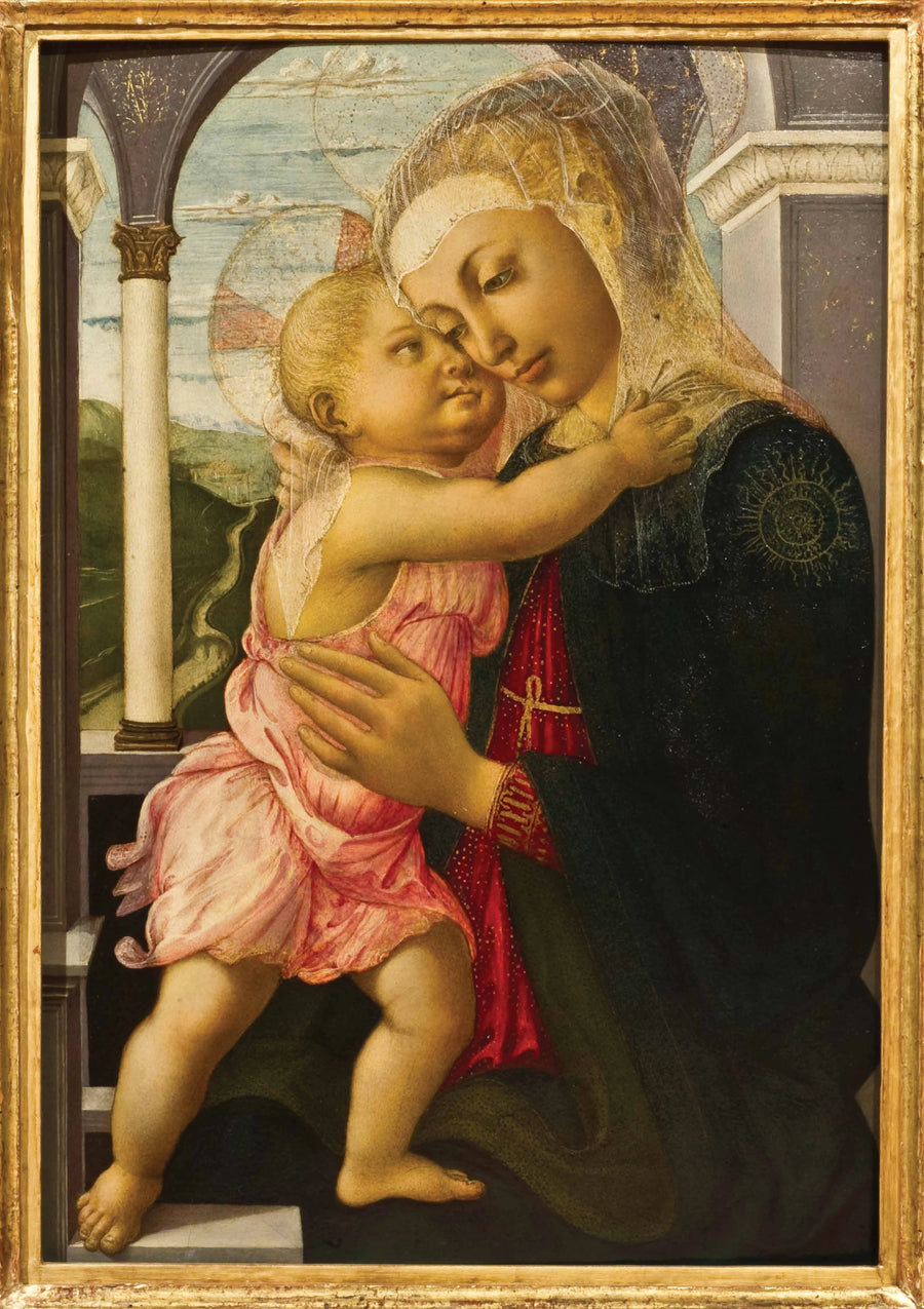 La Vergine della loggia - Sandro Botticelli
