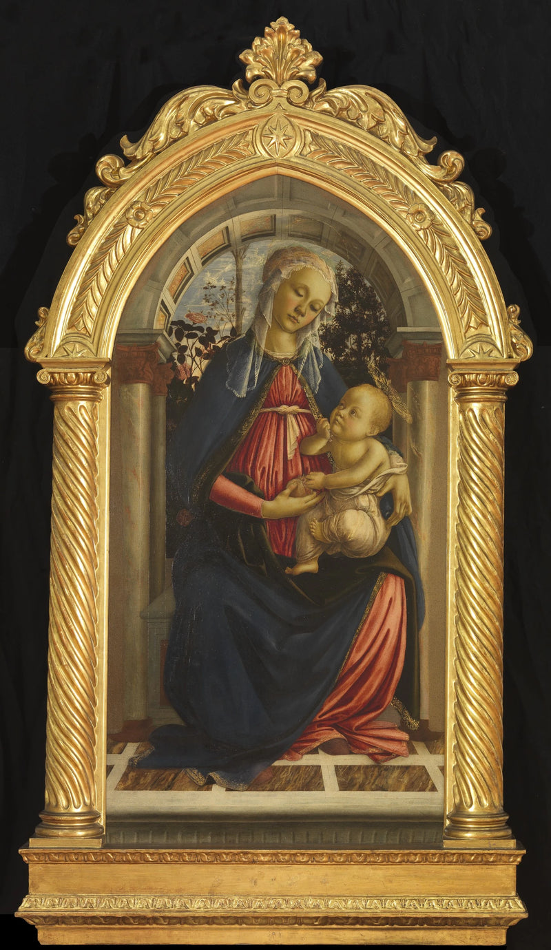 La Vergine nel roseto - Sandro Botticelli