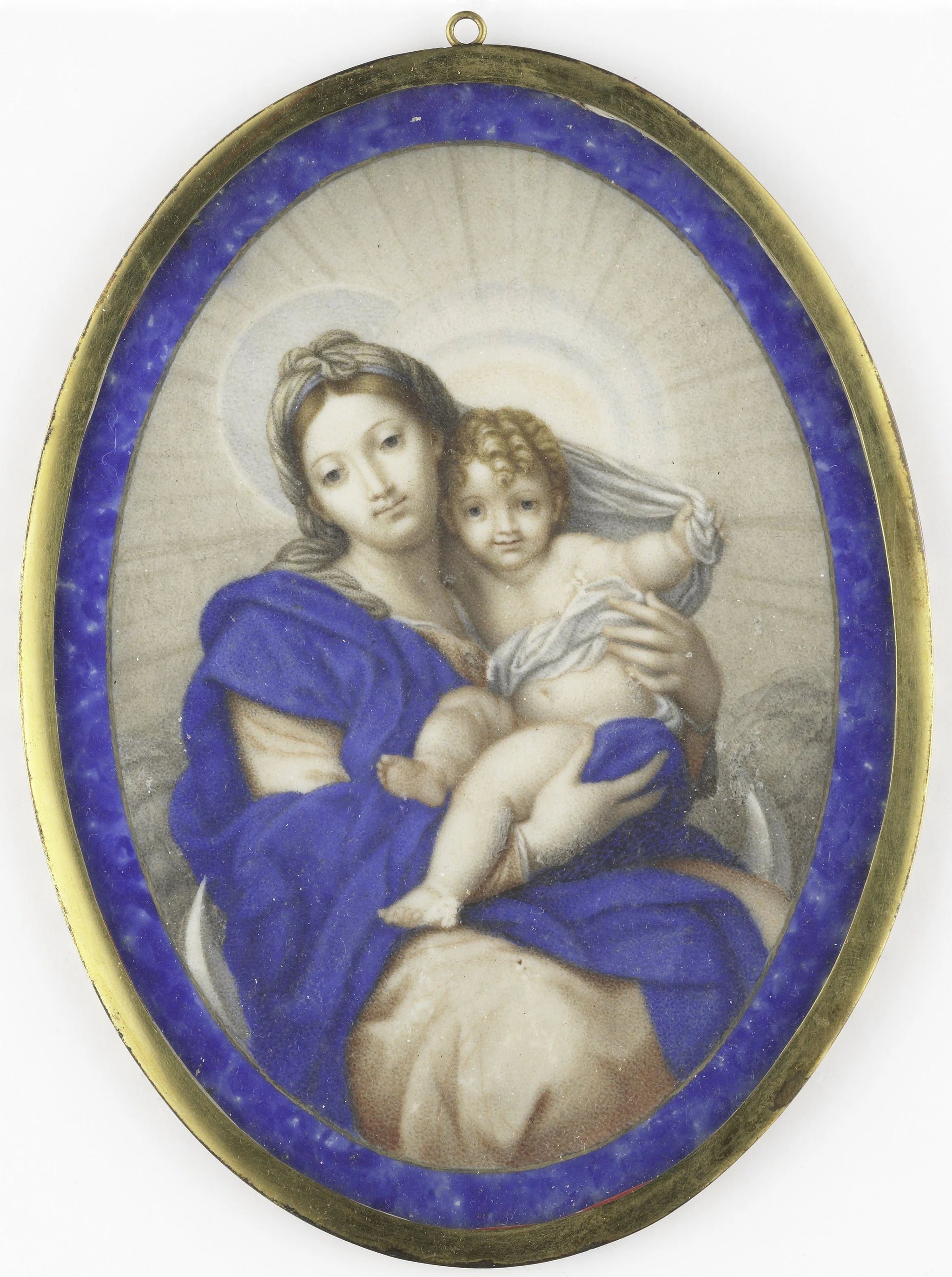 Madonna sur le croissant de lune - Felice Ramelli