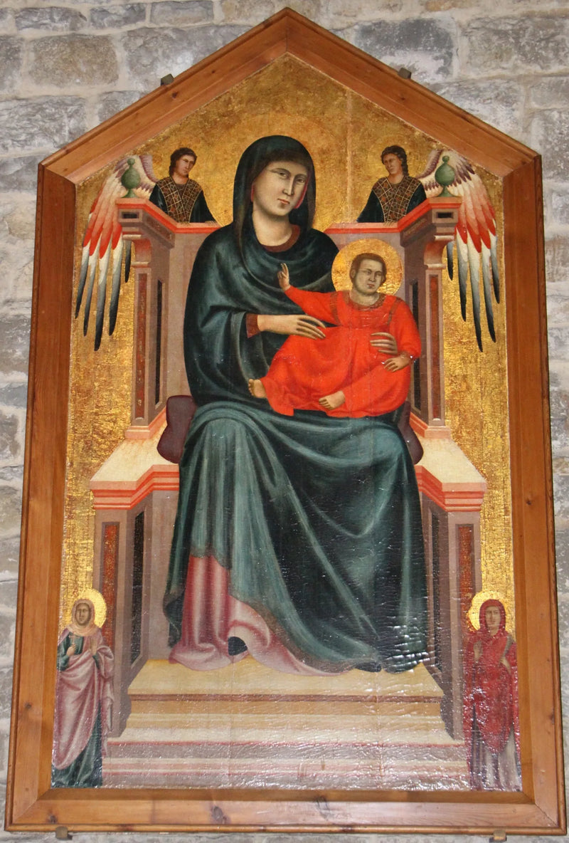 Maesta con angeli e santi - Master of Saint Cecilia