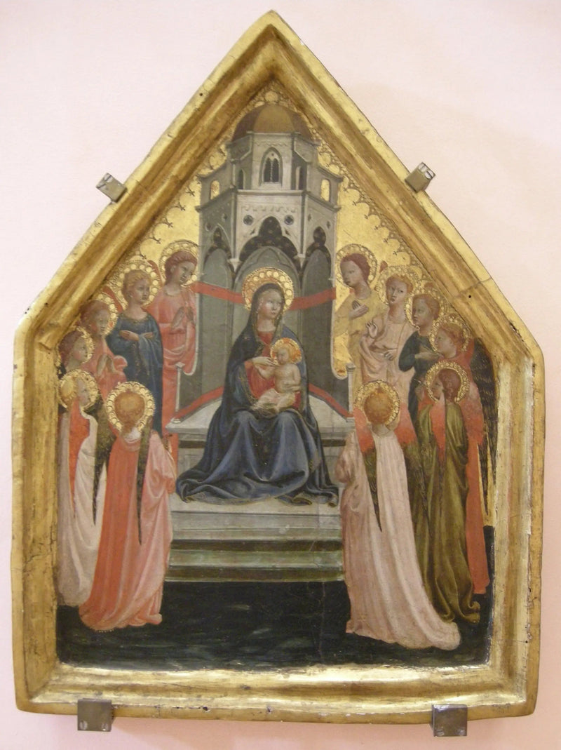 Maesta con dodici angeli - Fra Angelico