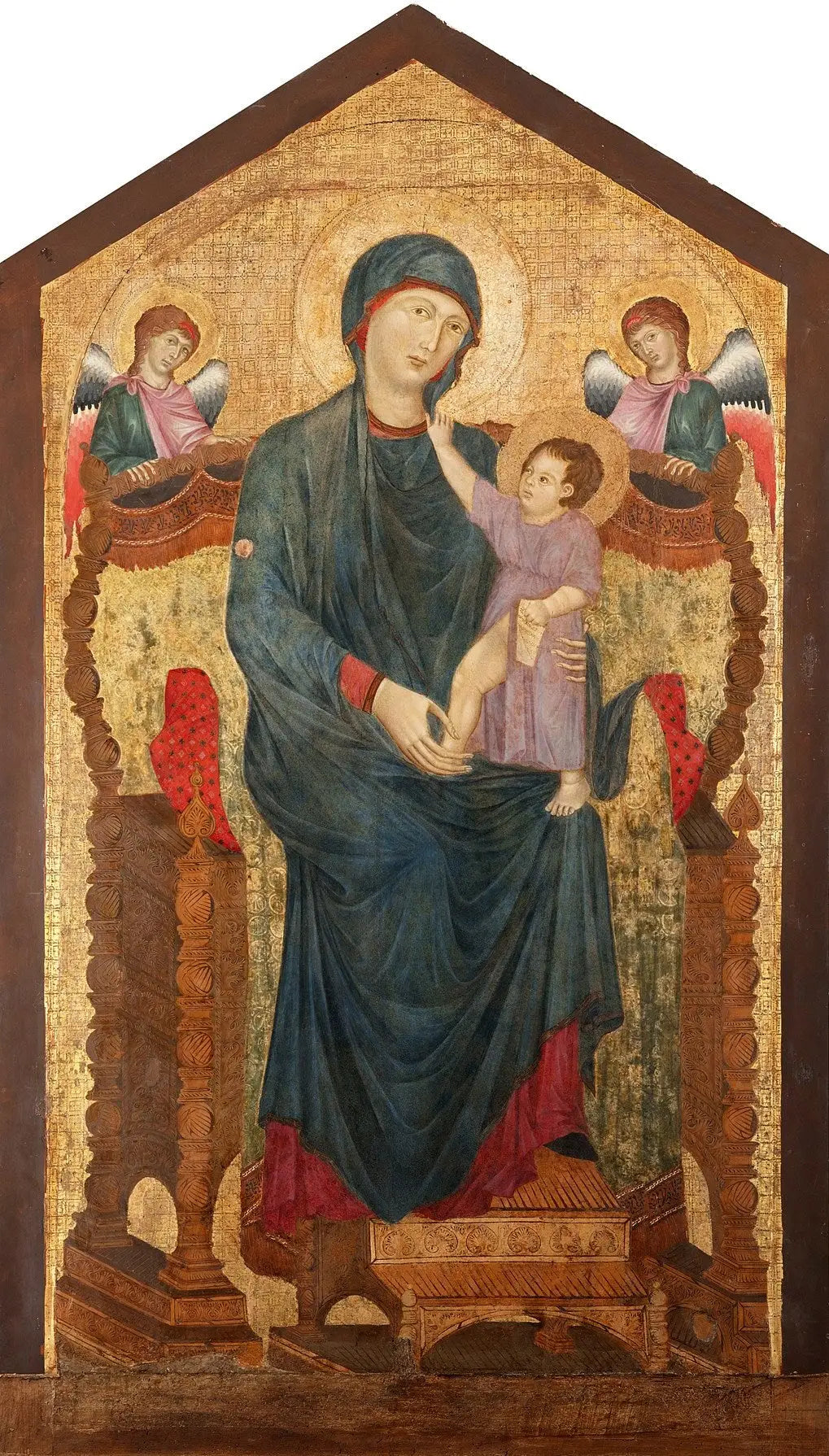 Maestà de Santa Maria dei Servi - Cimabue image 1 copie peinte à la main à l’huile