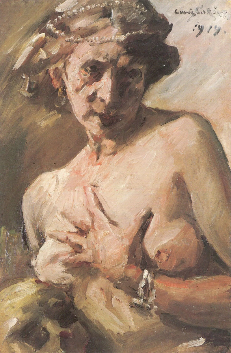 Maddalena con perle nei capelli - Lovis Corinth
