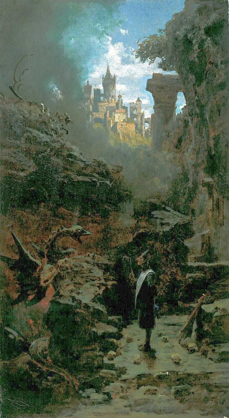 Mago e Drago - Carl Spitzweg