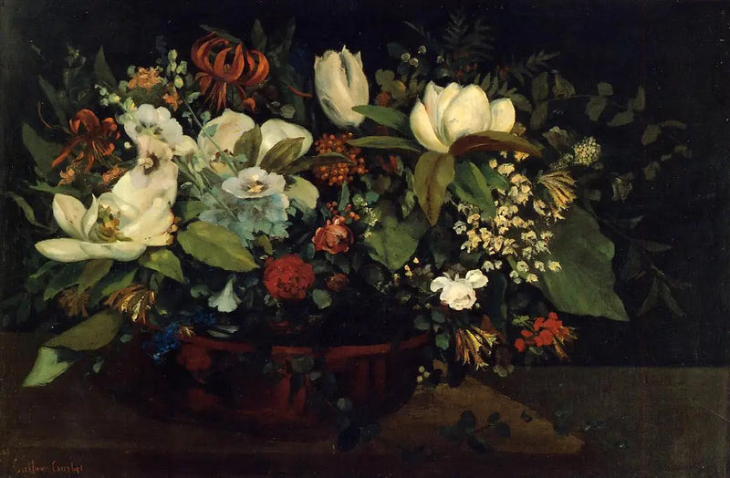 Magnolie - Gustave Courbet