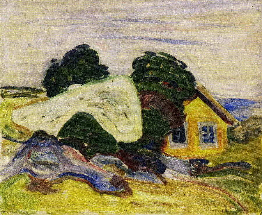 casa a Åsgårdstrand - Edvard Munch