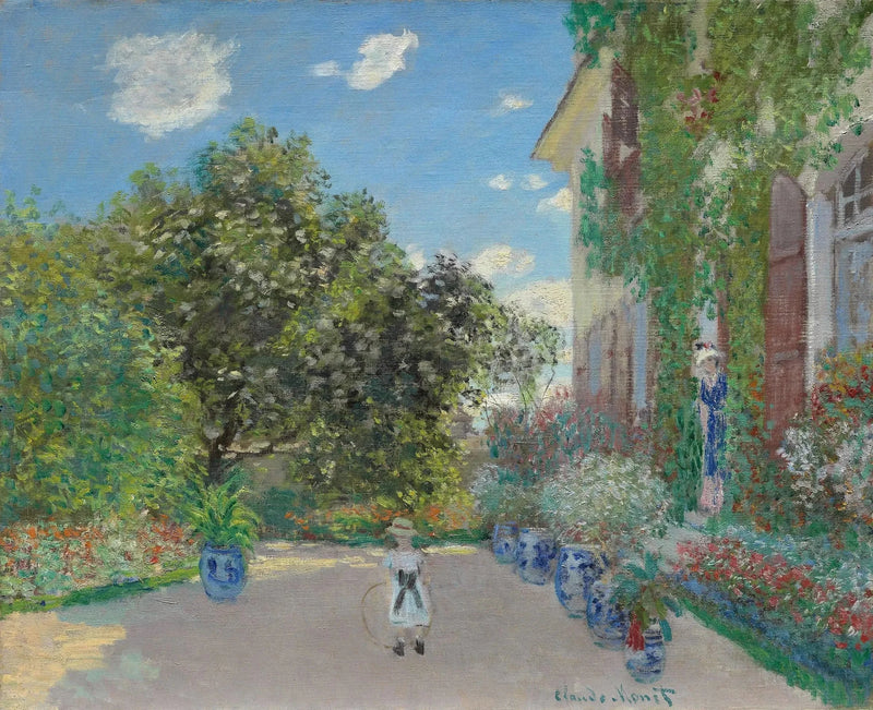 La Casa dell'Artista ad Argenteuil W284 - Claude Monet