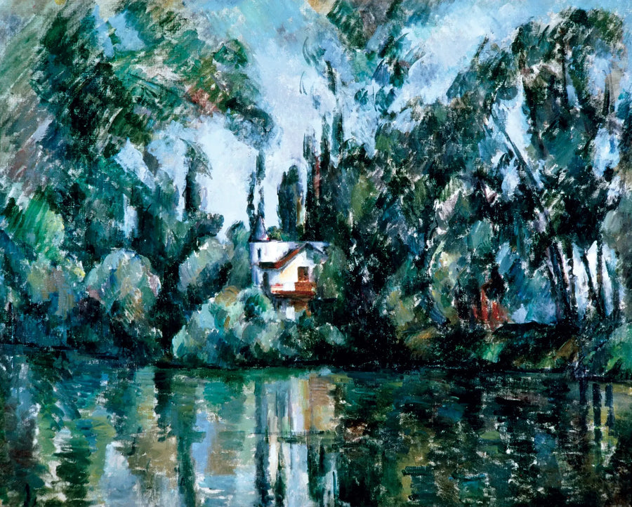 Casa sul bordo della Marna - Paul Cézanne