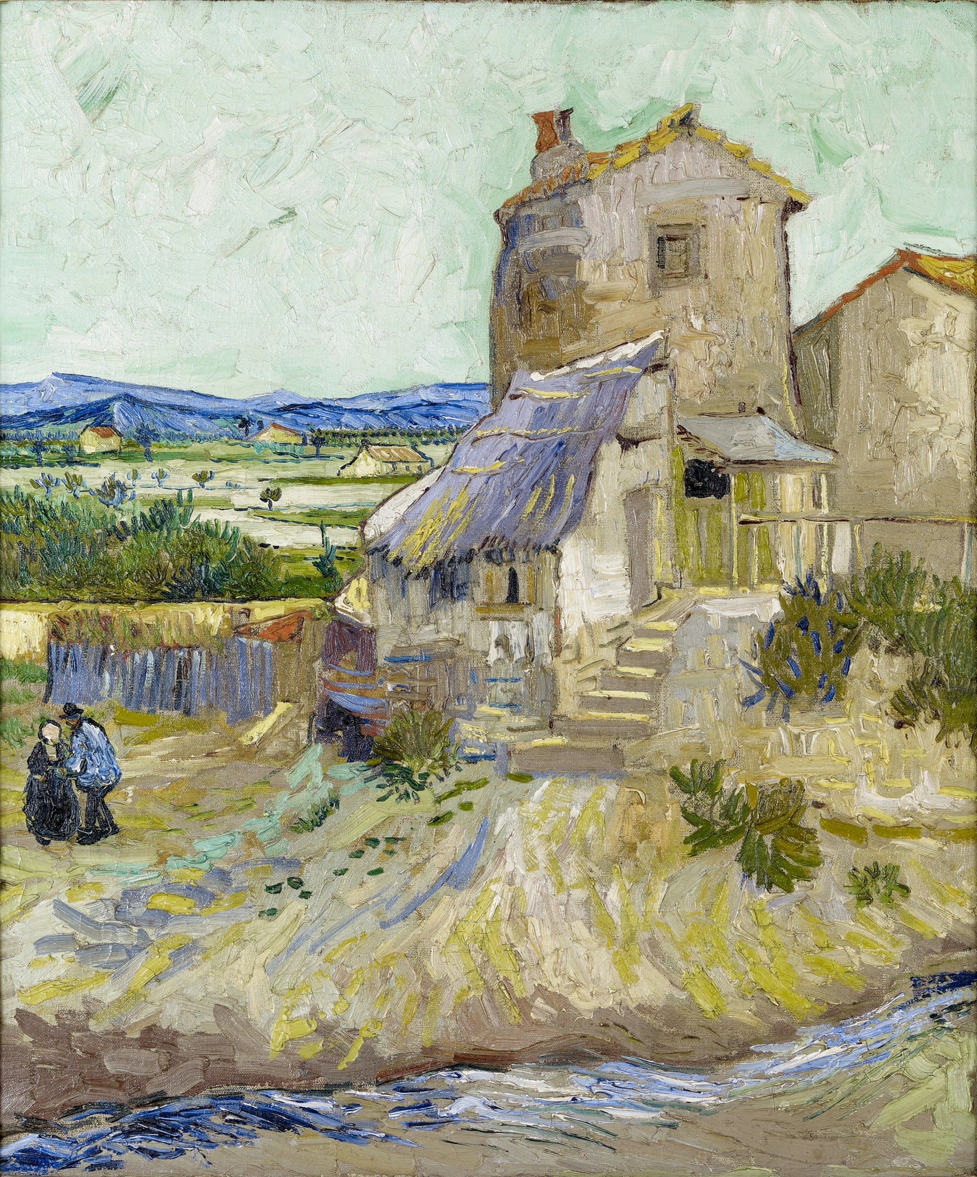 La Maison de La Crau ou Le Vieux Moulin F550 de Vincent van Gogh