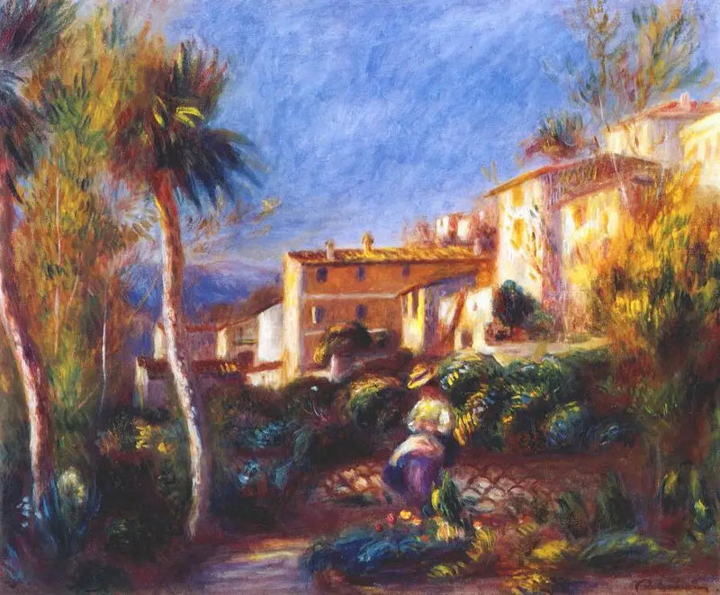 Casa della Posta a Cagnes - Pierre-Auguste Renoir