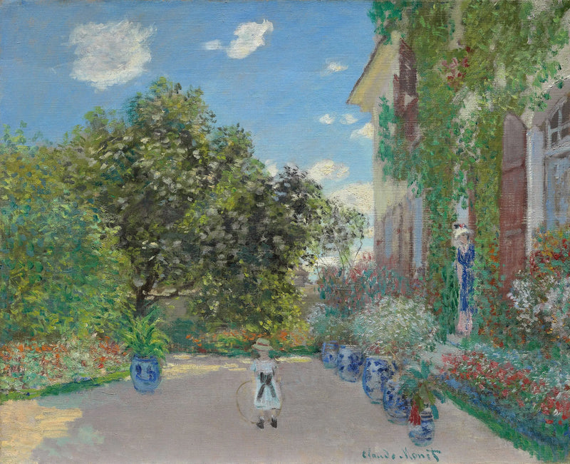 Casa dell'artista ad Argenteuil - Claude Monet