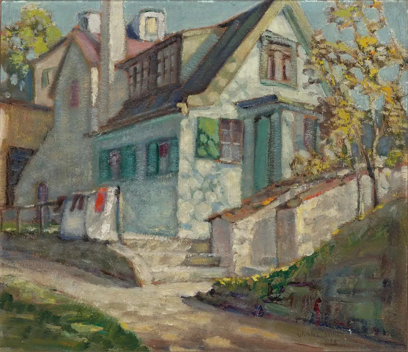 Casa soleggiata - Grant Wood