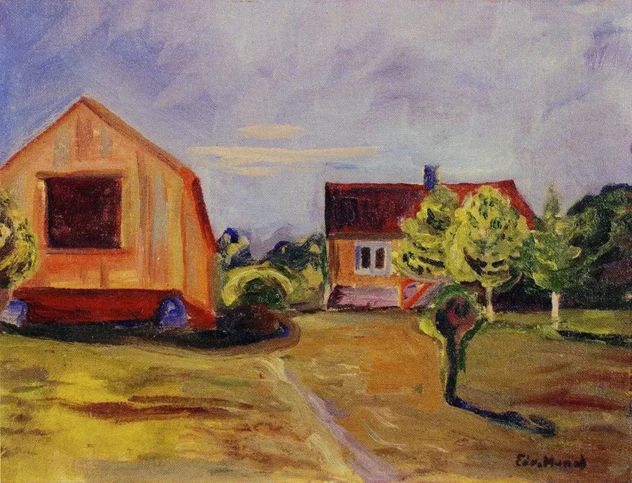 casa e studio di Munch a Åsgardstrand - Edvard Munch