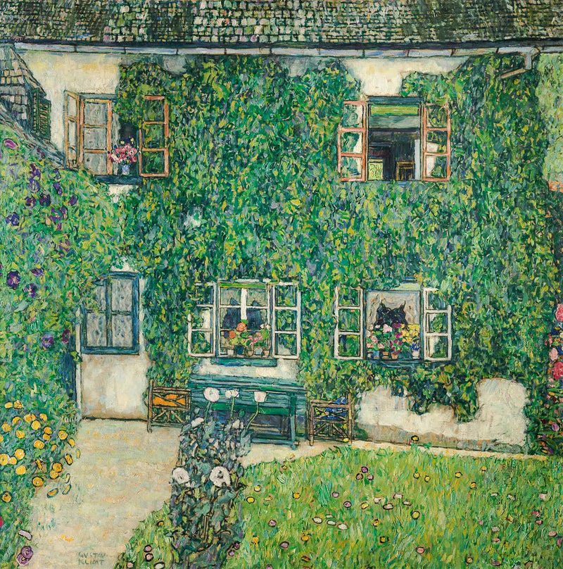 Casa forestale a Weissenbach - Gustav Klimt