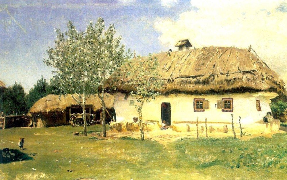 Maison paysanne ukrainienne - Ilya Repin - Alpha Reproduction