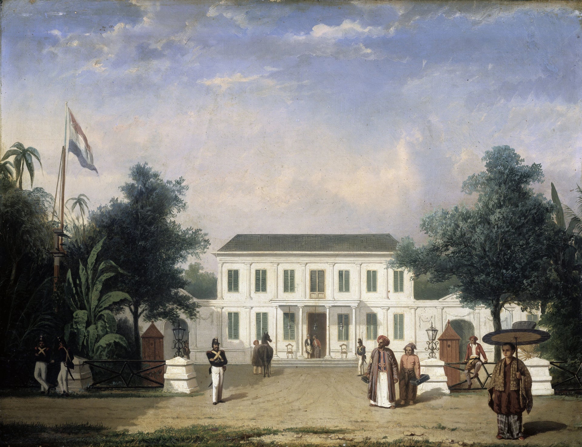 Maison à Rijswijk, Batavia - Ernest Alfred Hardouin