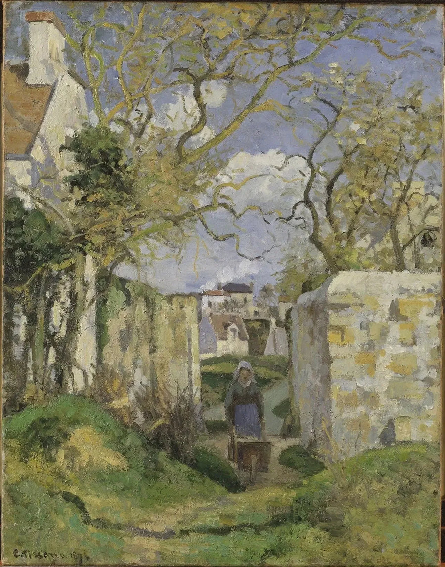 casa Rondest, Pontoise - Camille Pissarro
