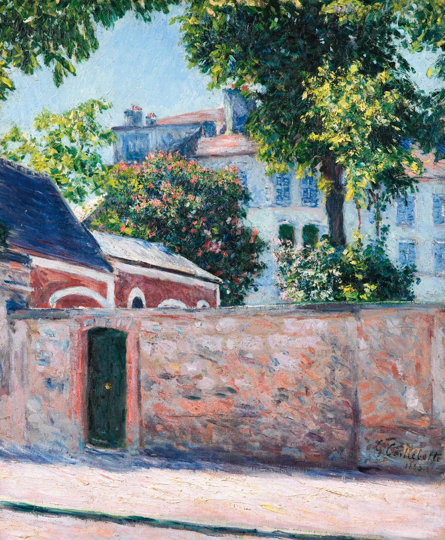 Case ad Argenteuil - Gustave Caillebotte