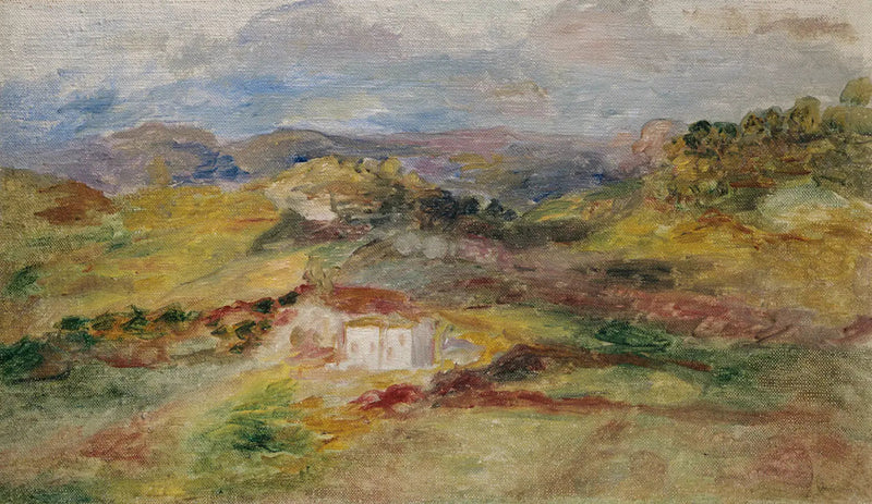 Case a Cagnes - Pierre-Auguste Renoir