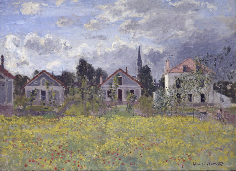 Case in Argenteuil W277 - Claude Monet