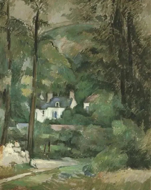 Case a Chou, a Pontoise - Paul Cézanne