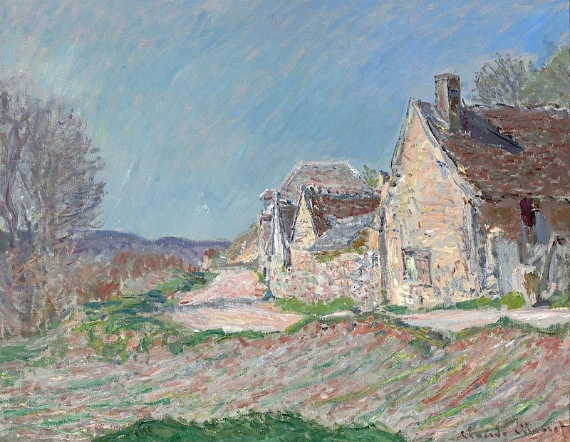 Case lungo la strada W972 - Claude Monet