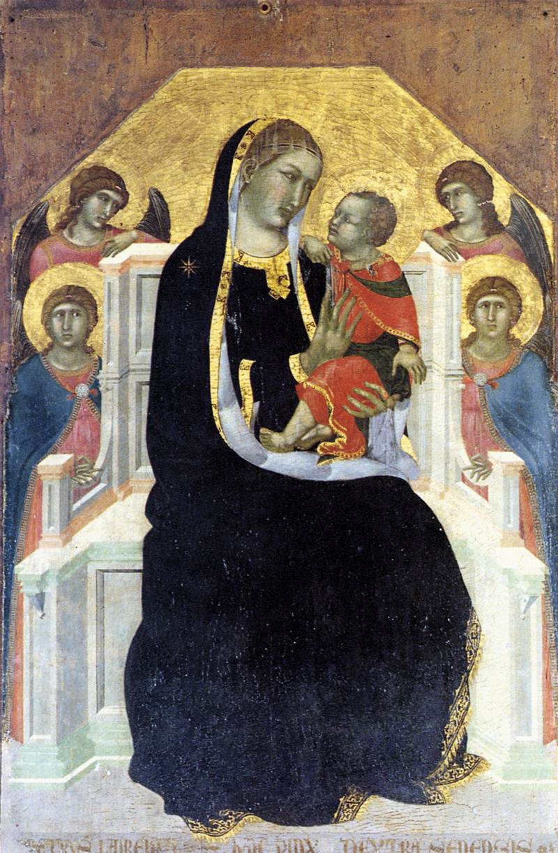 Maestà di Cortona - Pietro Lorenzetti
