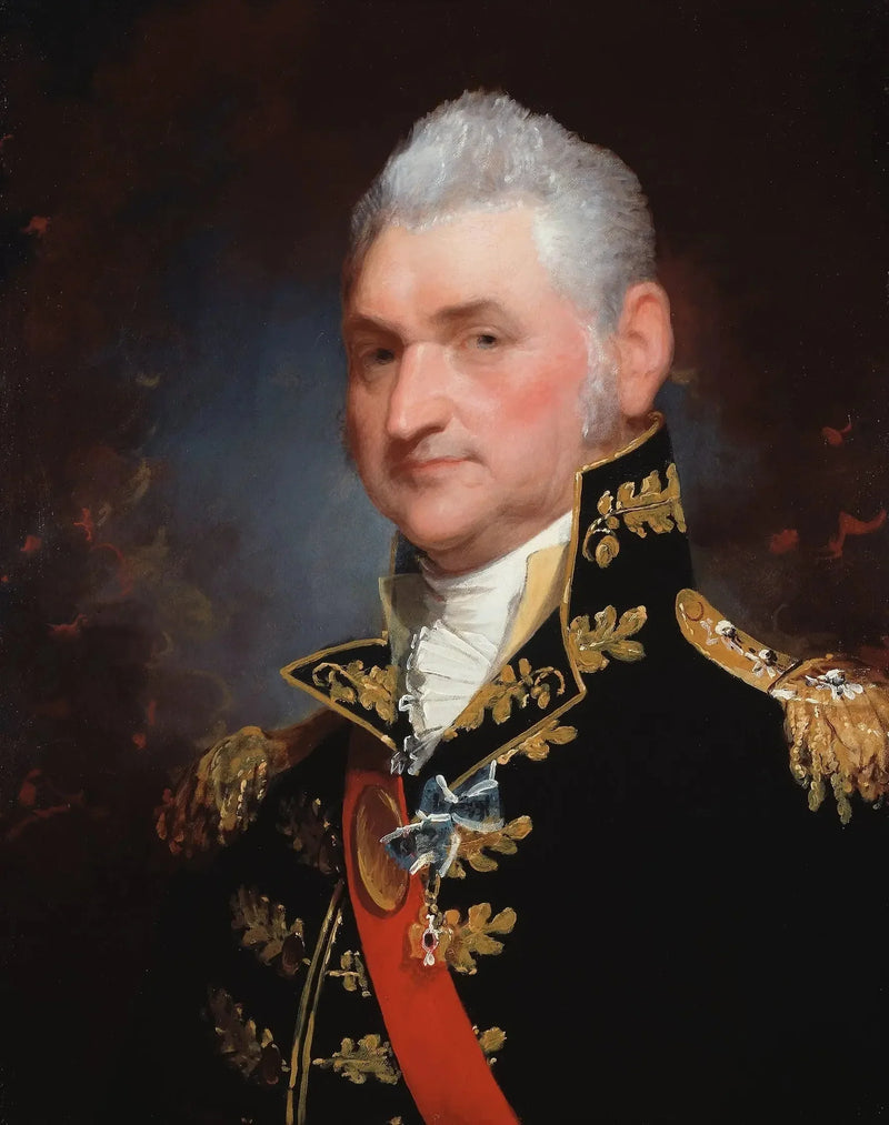 Major-generale Henry Dearborn - Gilbert Stuart