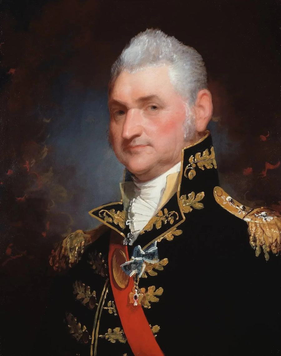 Major-generale Henry Dearborn - Gilbert Stuart