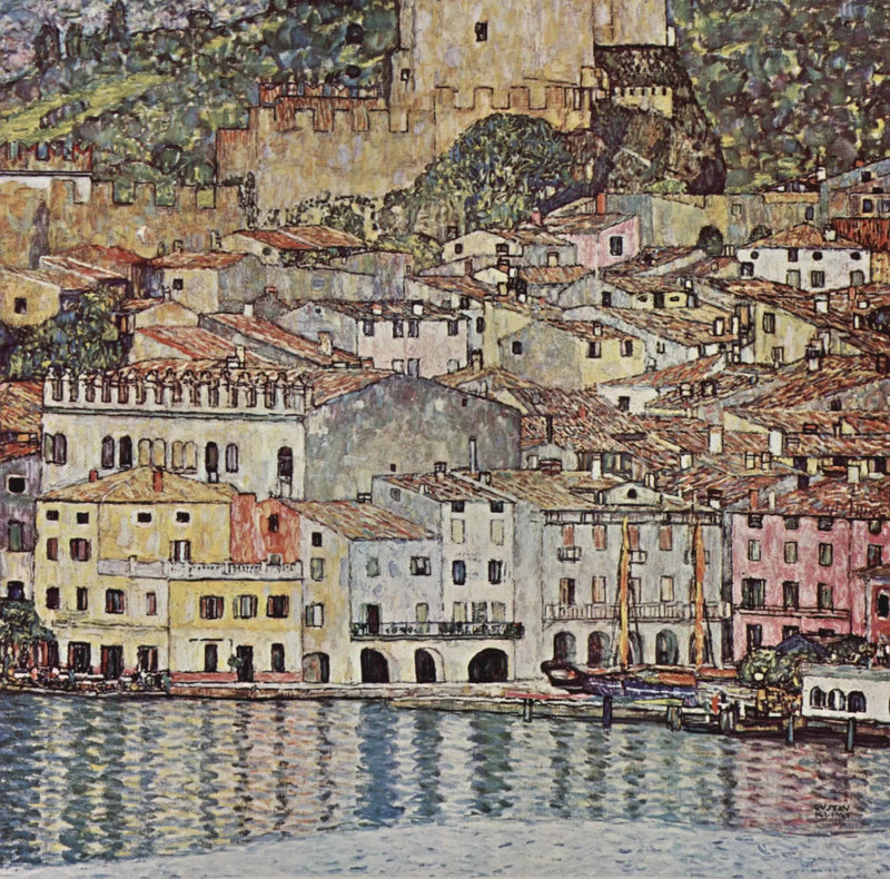 Malcesine sul lago di Garda - Gustav Klimt